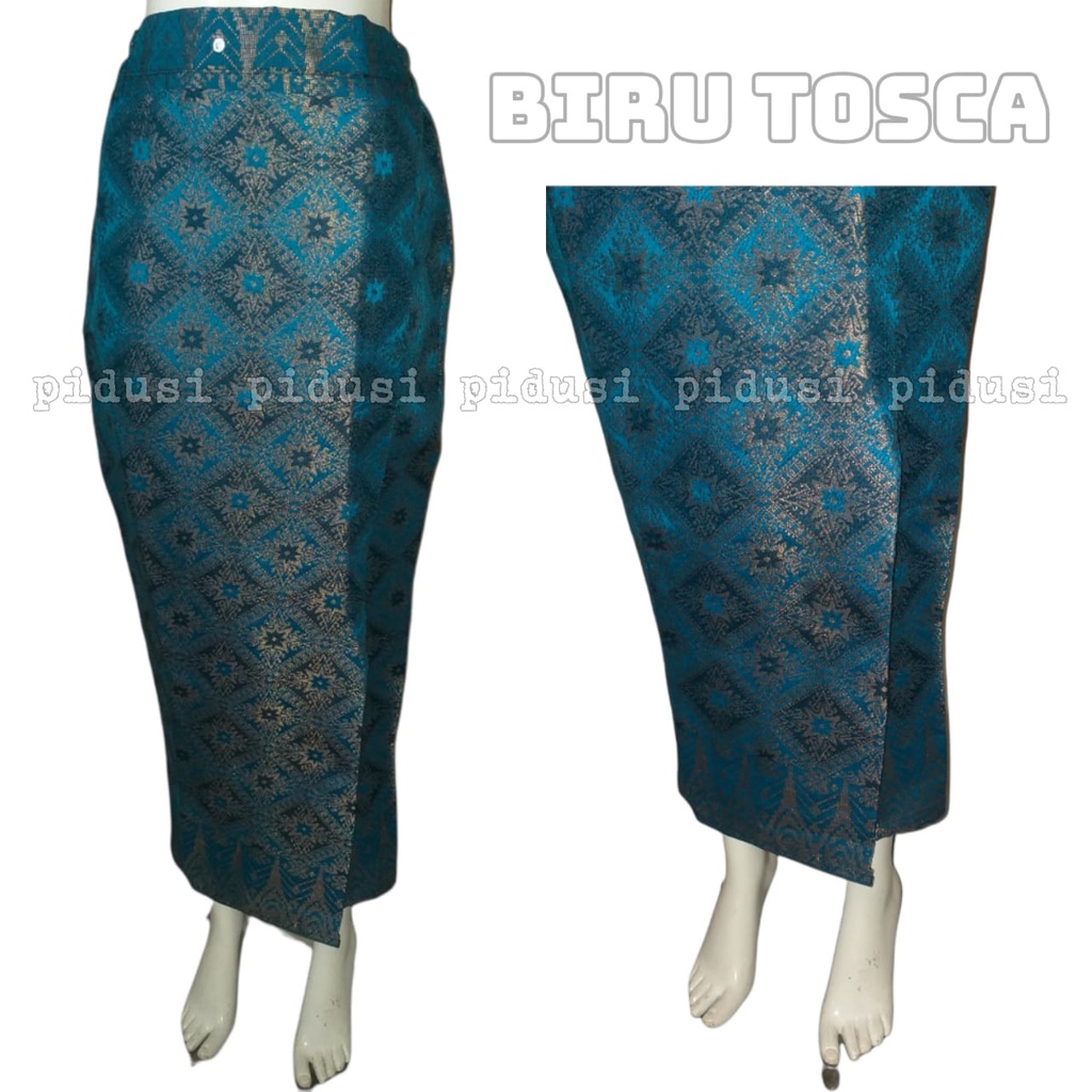 ROK SPAN MOTIF SONGKET / ROK SPAN / ROK WISUDA / ROK PESTA / ROK SONGKET FORMAL