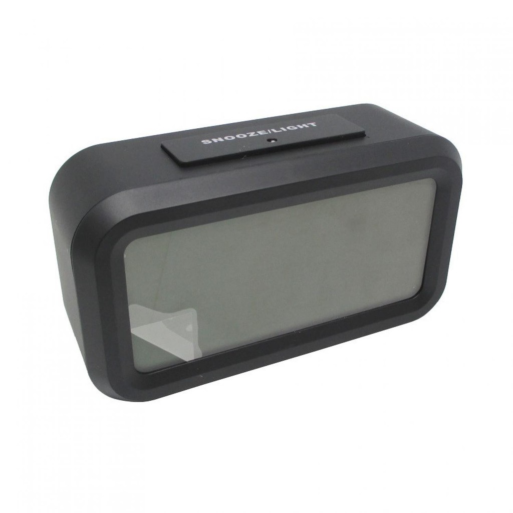 Murah Fanju Jam LCD Digital Clock with Alarm - Hitam