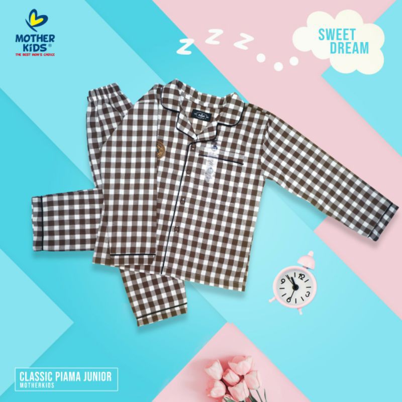 SALE RANDOM WARNA Setelan Piyama Anak Junior unisex 5-15 Tahun