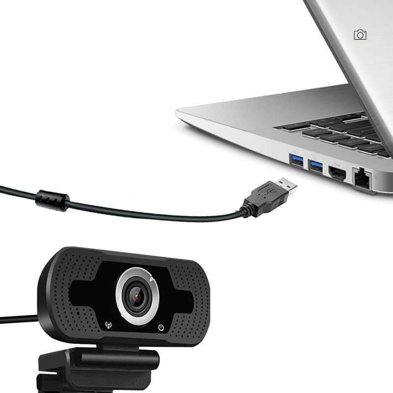 Taffware HD Webcam Desktop Laptop Video Conference with Microphone