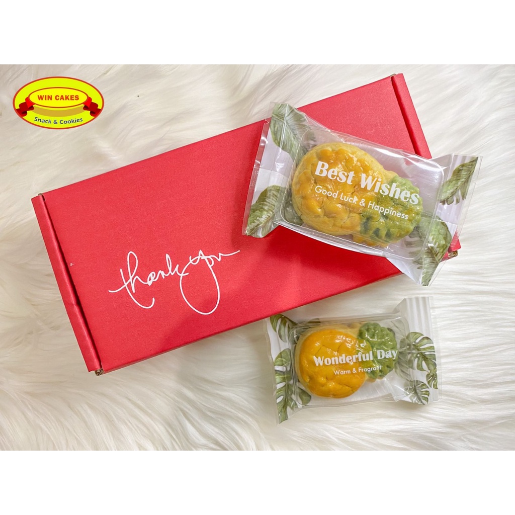 

NOB Nastar Taiwan / Nastar Nanas Wisman Jumbo / Taiwanese Pineapple Cake / Pineapple Tart (isi 6)