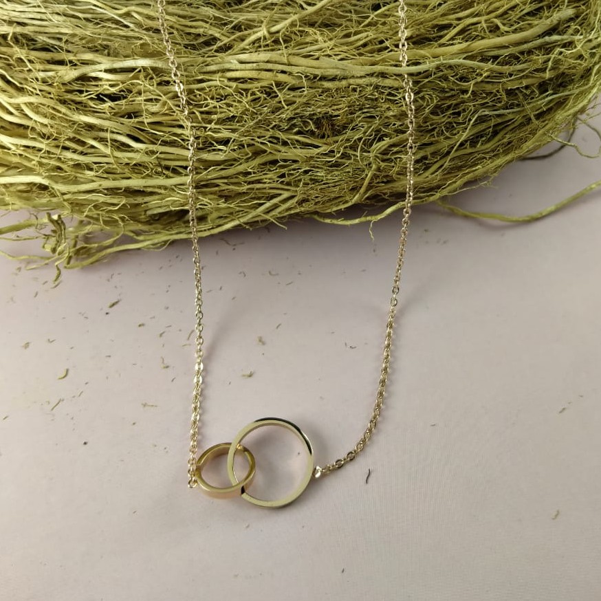 Kalung Cartier Polos Titanium Terlaris Fashion Wanita Big Seller Ros Gold.....KTB00004