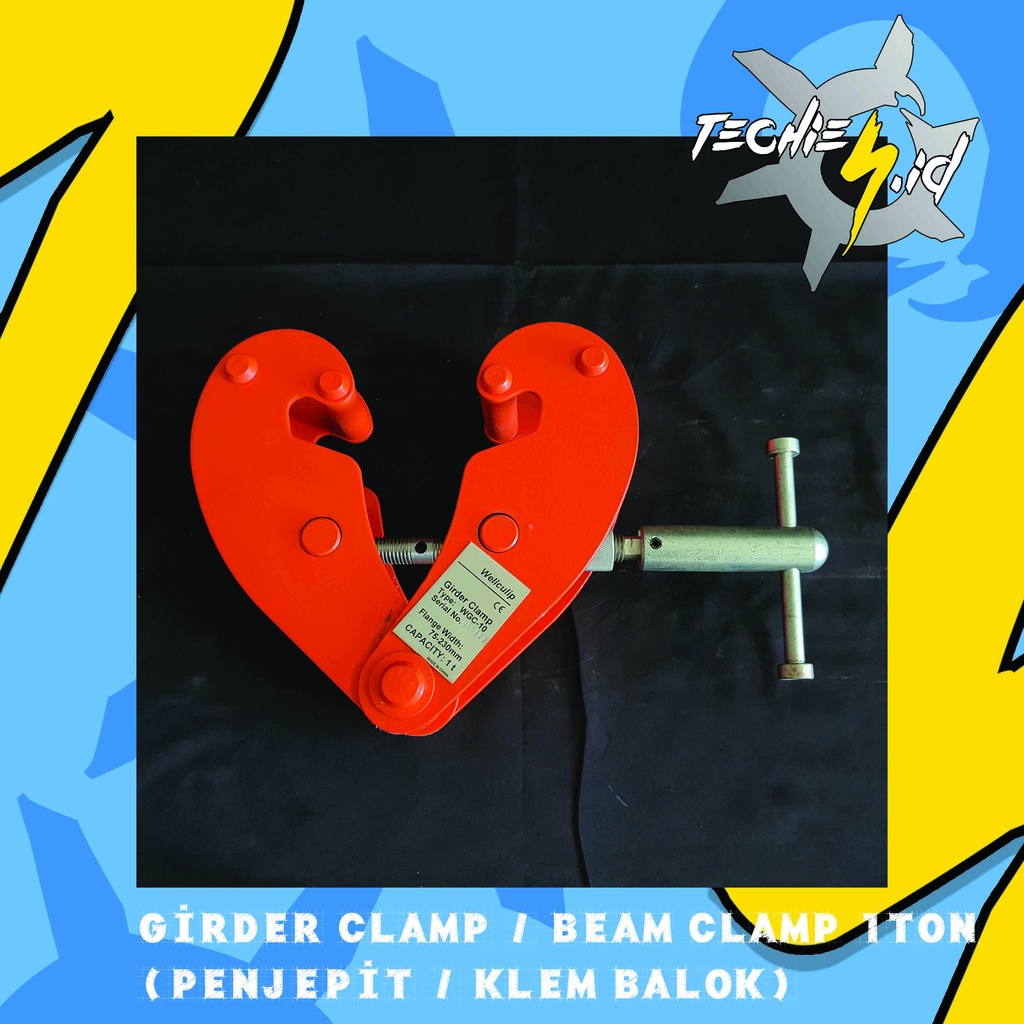 Girder Clamp / Beam Clamp 1Ton (Penjepit / Klem Balok)