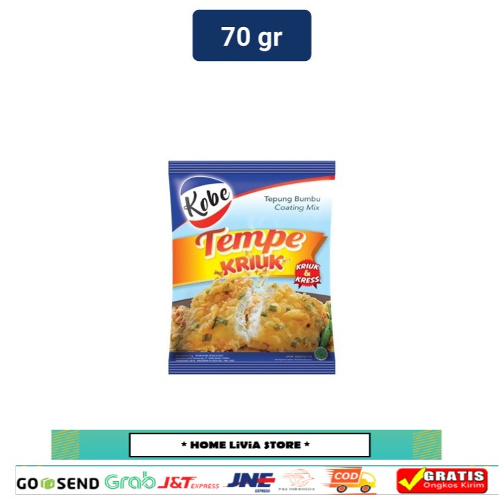 

Kobe Tepung Tempe Goreng 75 gr