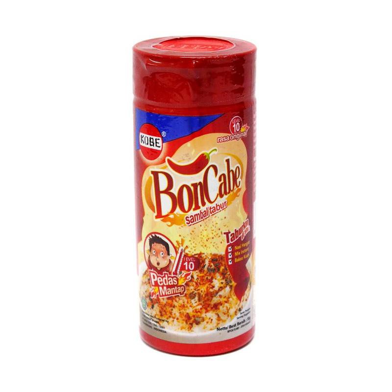 BONCABE BOTOL TERMURAH LEVEL 10 / 15 / 30 / 50 / IKAN ROA / Nori / TERI / EBI / BUMBU RUJAK BUAH 100% ORIGINAL Bon cabe