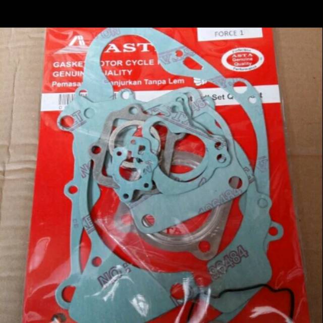 paking perpak gasket topset force1 f1zr paking head alumunium asta