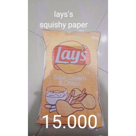 lays's squishy paper