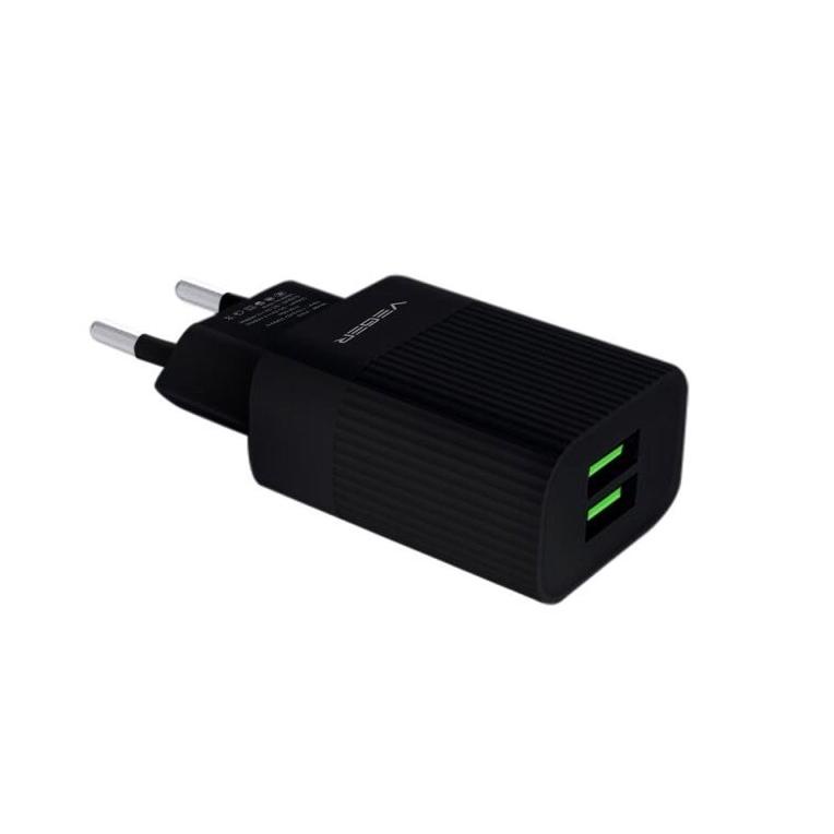 [BST.11Au22r] Charger VEGER dual output VG02 fast charging 2.4a / batok charger VEGER 2.4a 2output
