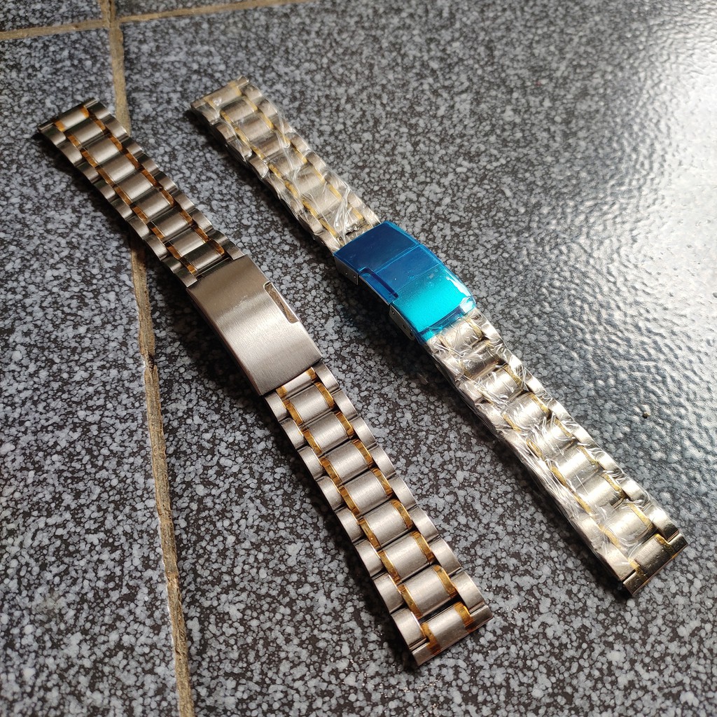 Strap Tali Rante stainless steel kombinasi 18mm