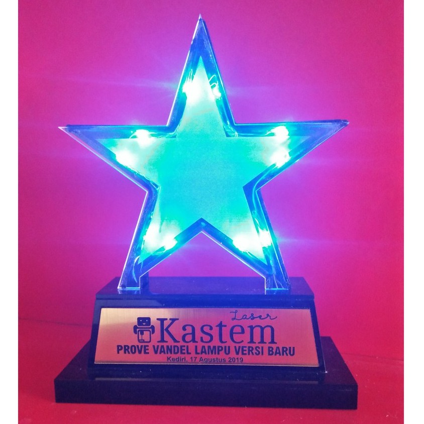 

Vandel Akrilik Lampu Batrei