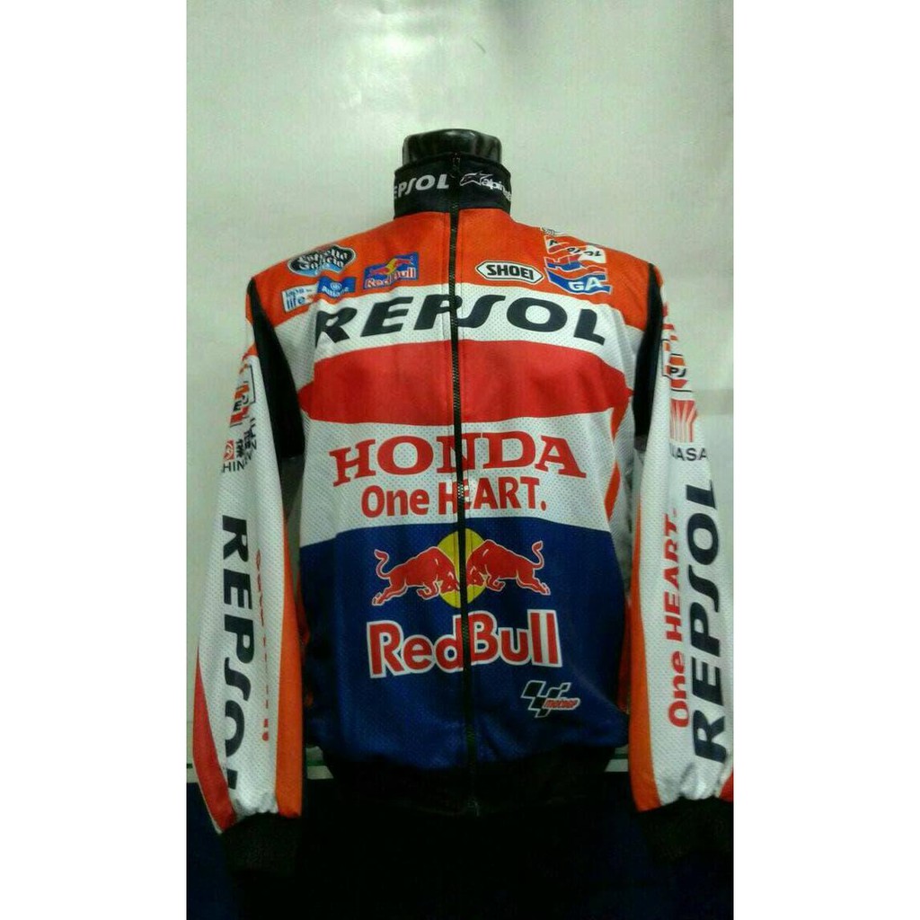 TERMURAH / jaket motor balap - repsol honda