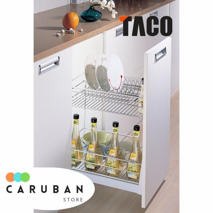 AA50Z51 RAK PIRING BAWAH 2 SUSUN / RAK BOTOL KITCHEN SET / TACO FVDF96465B