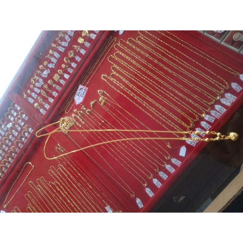 kalung emas 22 karat