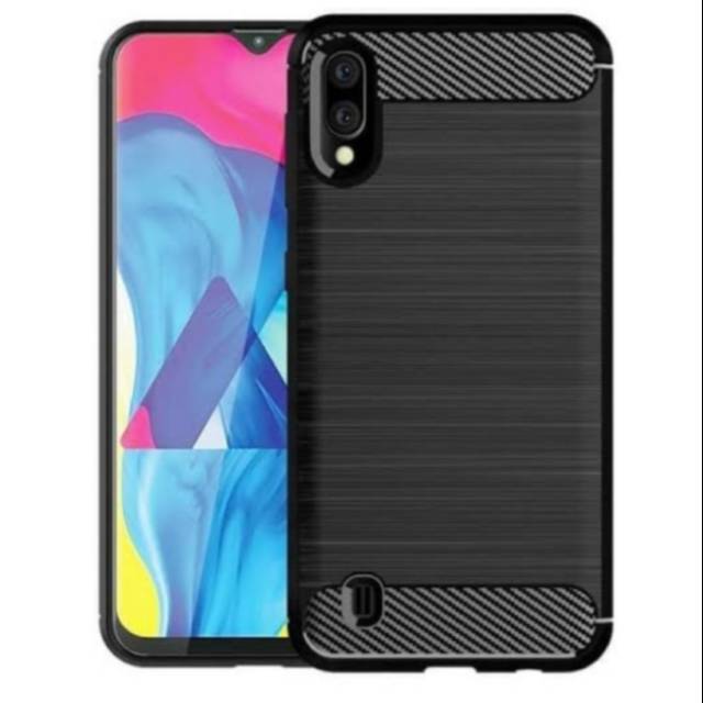 SOFTCASE SAMSUNG M10 - CASE IPAKY CARBON SAMSUNG M10 - SC