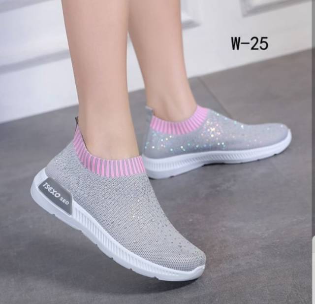 ZPT-Sepatu sneakers wanita fashion OF-51