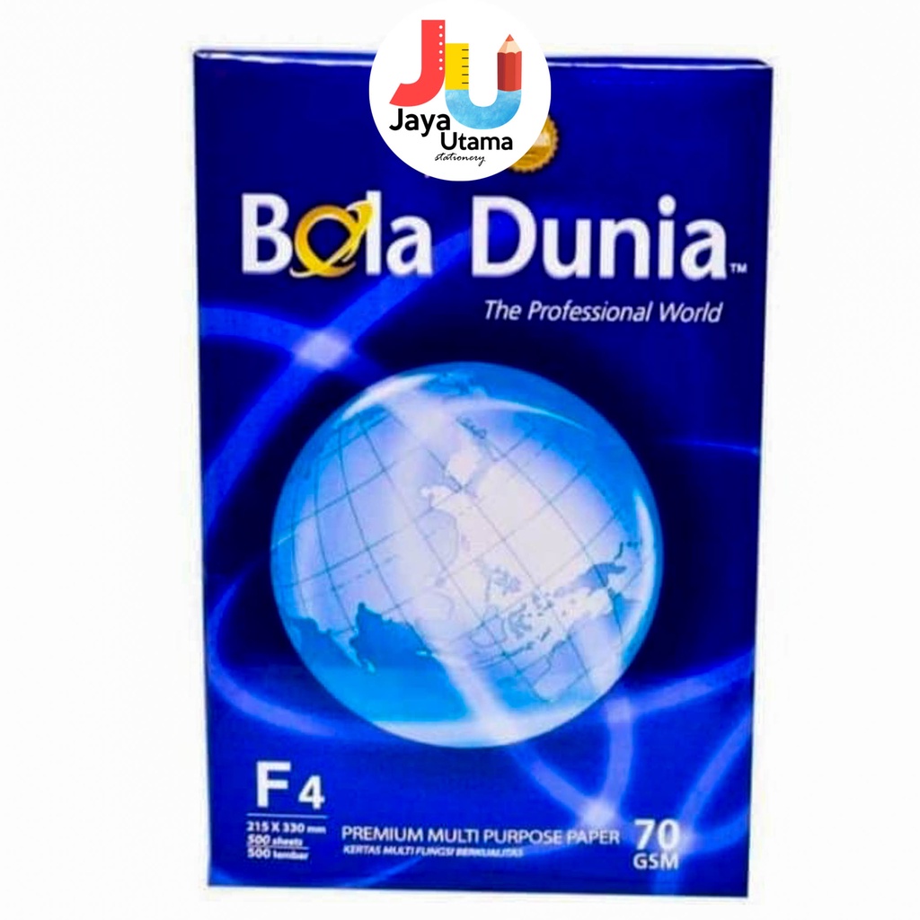 

Hvs Folio F4 Bola Dunia 70 Gr (Harga Online)