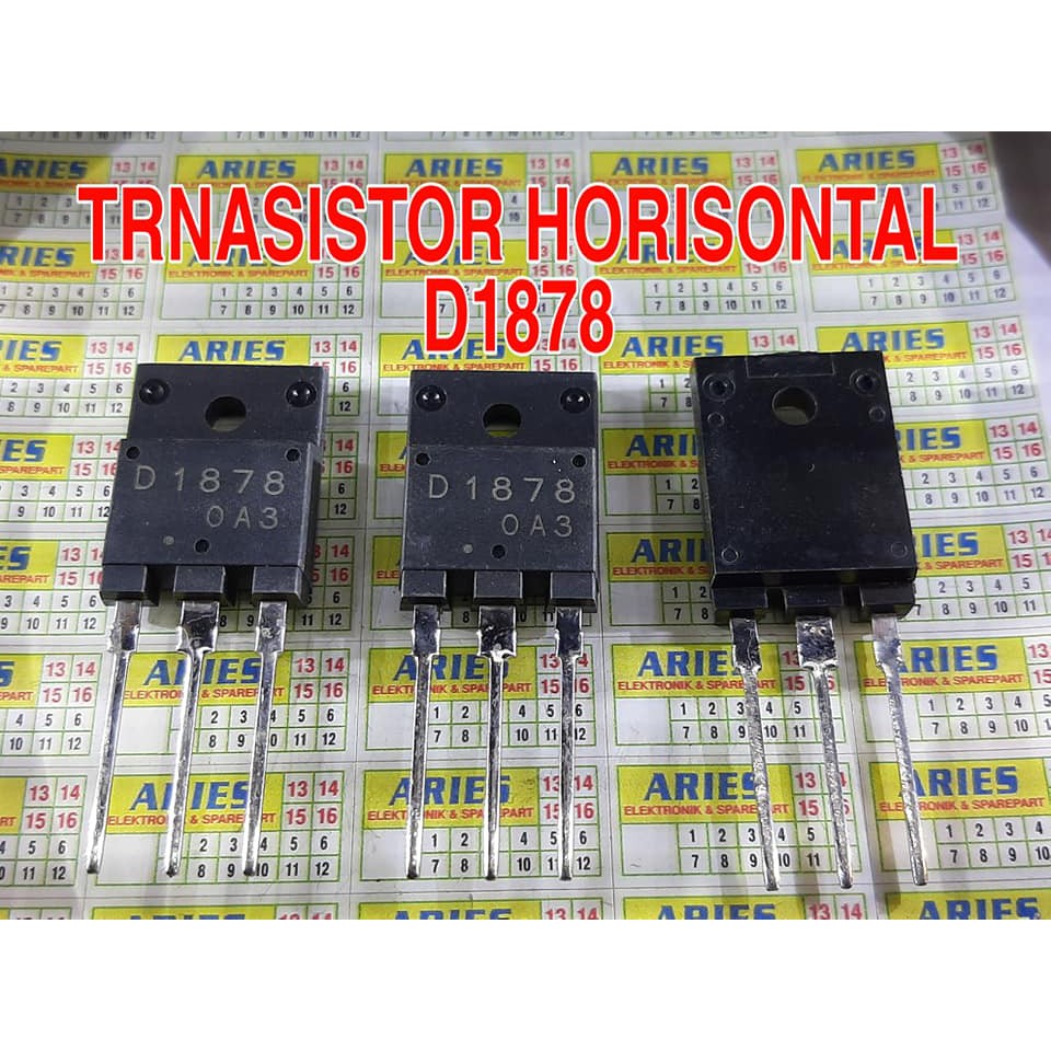 TRANSISTOR HORISONTAL D1878 ORIGINAL D 1878