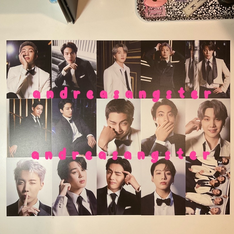 [READY] SHARING 2021 the fact photobook special edition OFFICIAL postcard bromide BTS TMA namjoon se