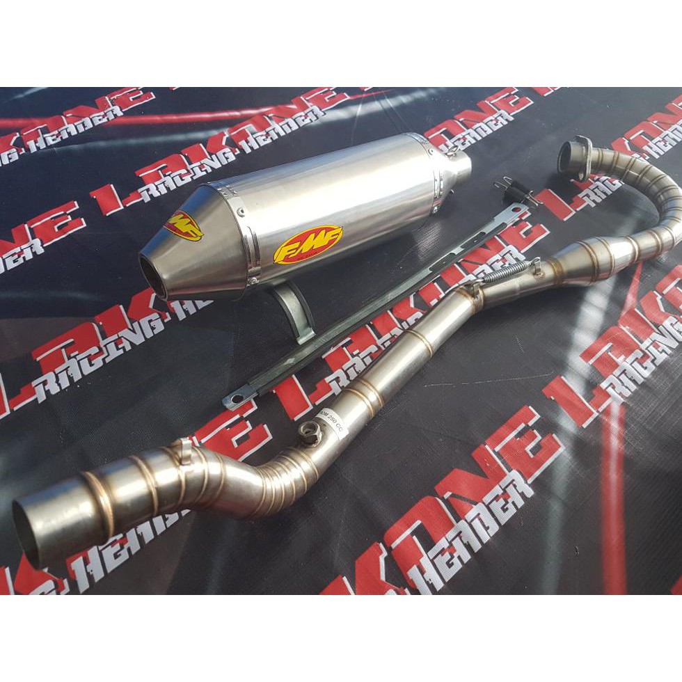 Baru Knalpot Fmf Fullsystem Klx 250 D-Tracker 250 Murah