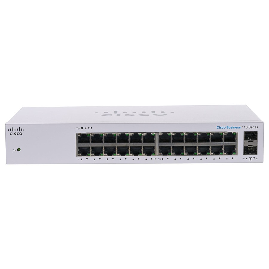 CISCO CBS110-24T-EU Business Unmanaged Switch 24 Port Gigabit