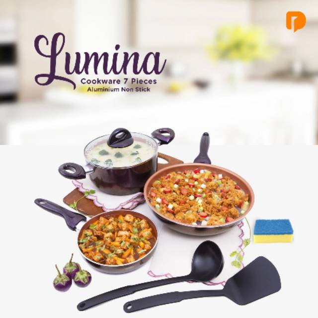 Lumina cookware set 7pcs
