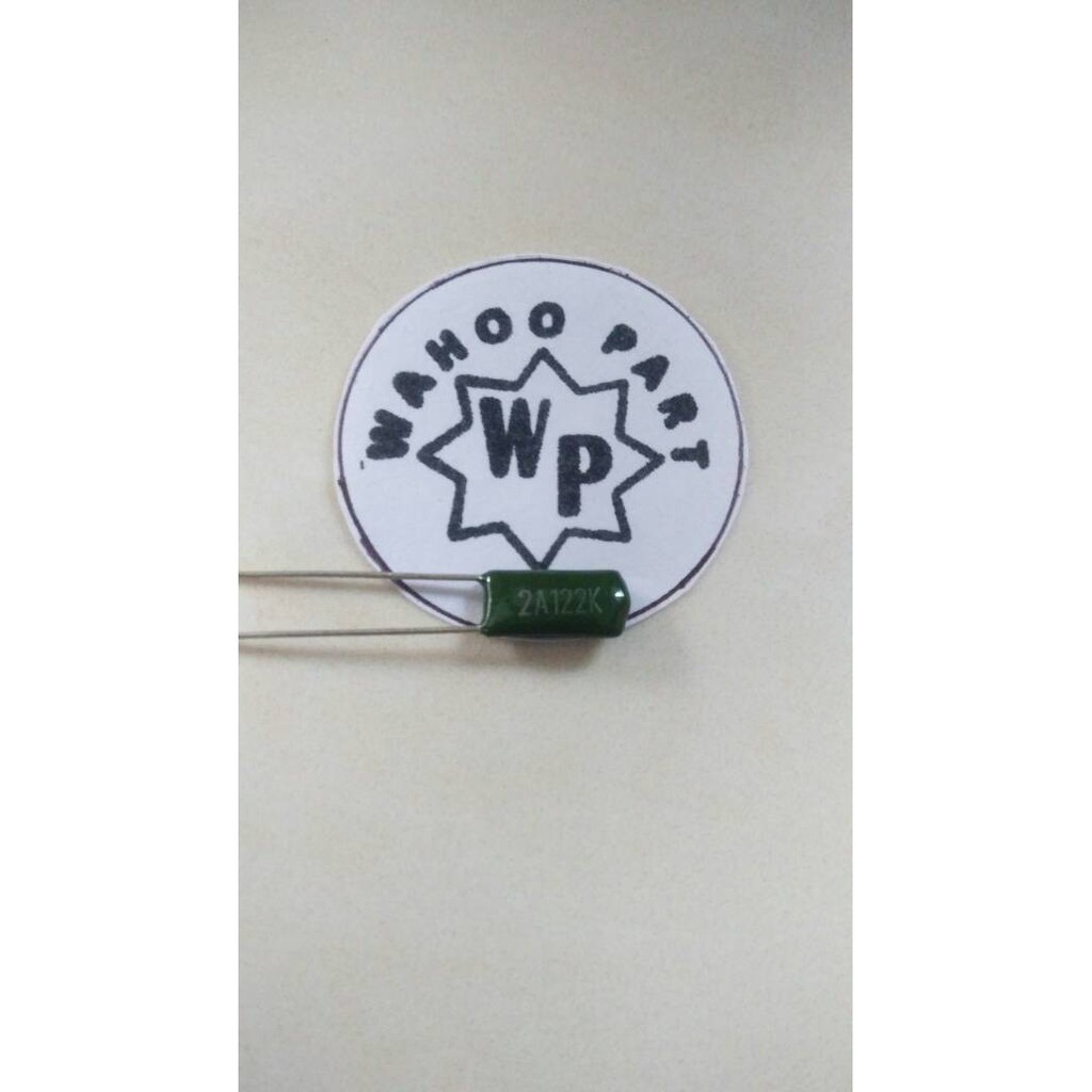 kapasitor milar 2A122 1N2 harga (10 pcs )