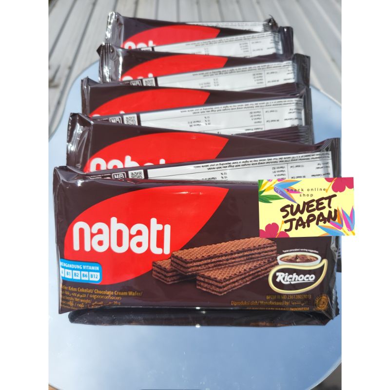 nabati wafer 20 gram isi 10 pcs