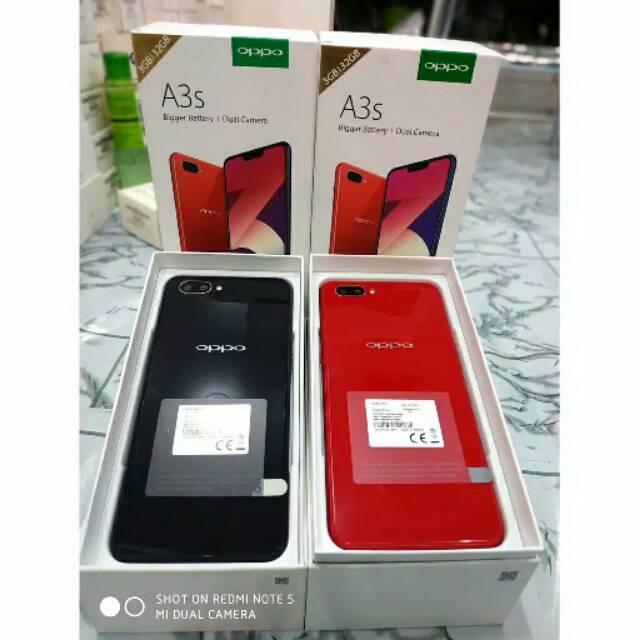 Hp second oppo A3S Ram 2 ROM 16 gb