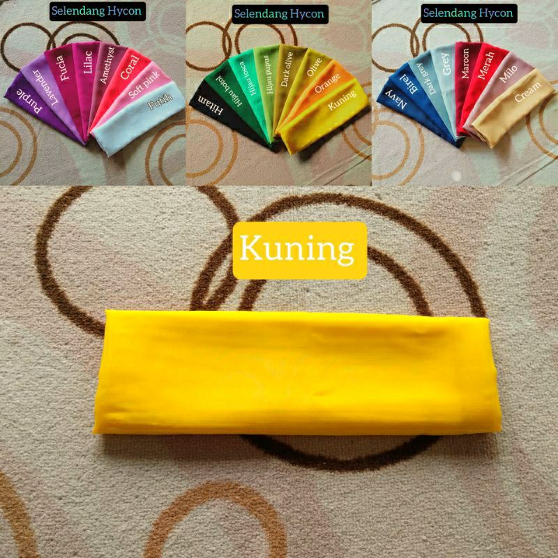Selendang Hycon-Kuning