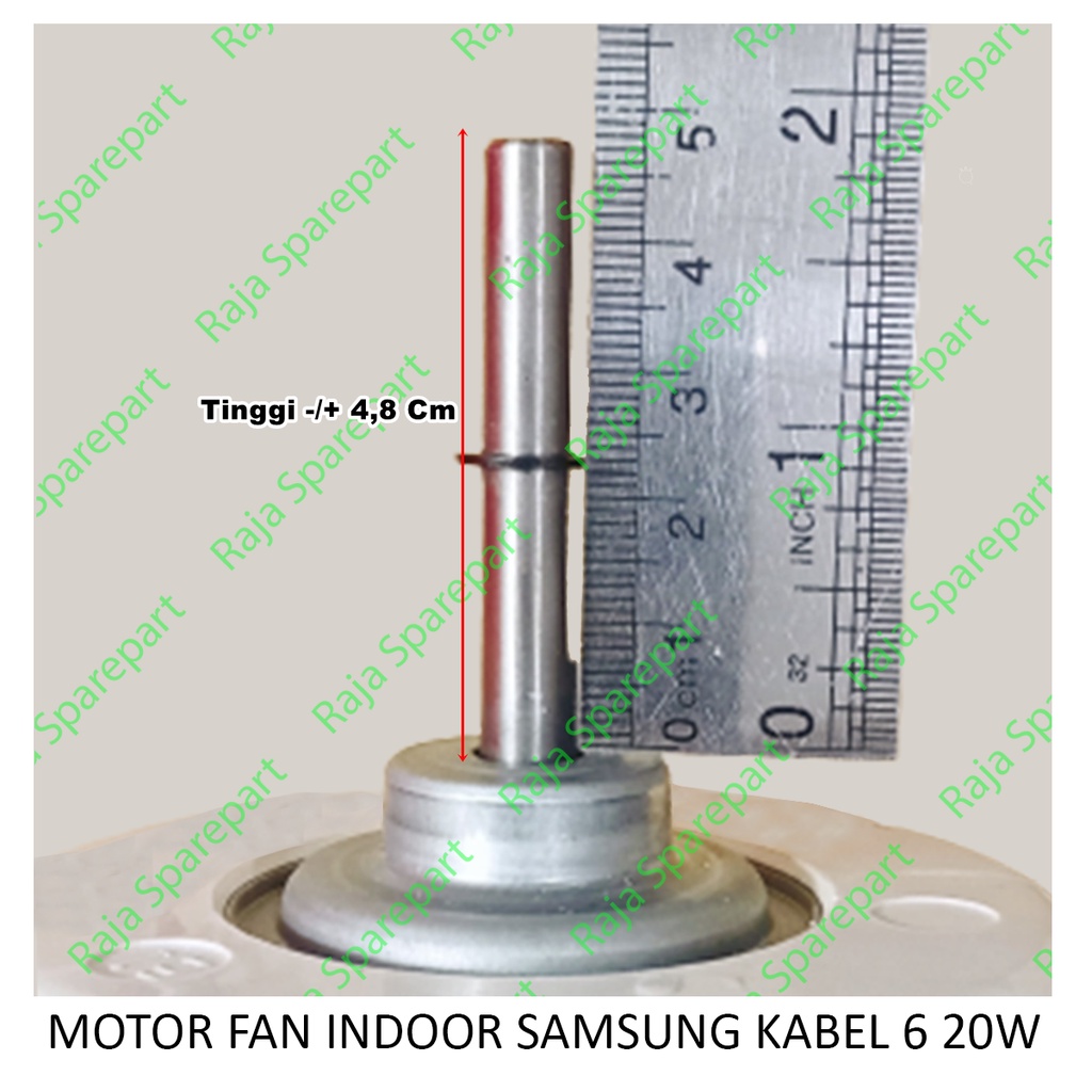 Motor Fan Indoor AC Kabel 6 Samsung 20 Watt (Ukuran ada di gambar)