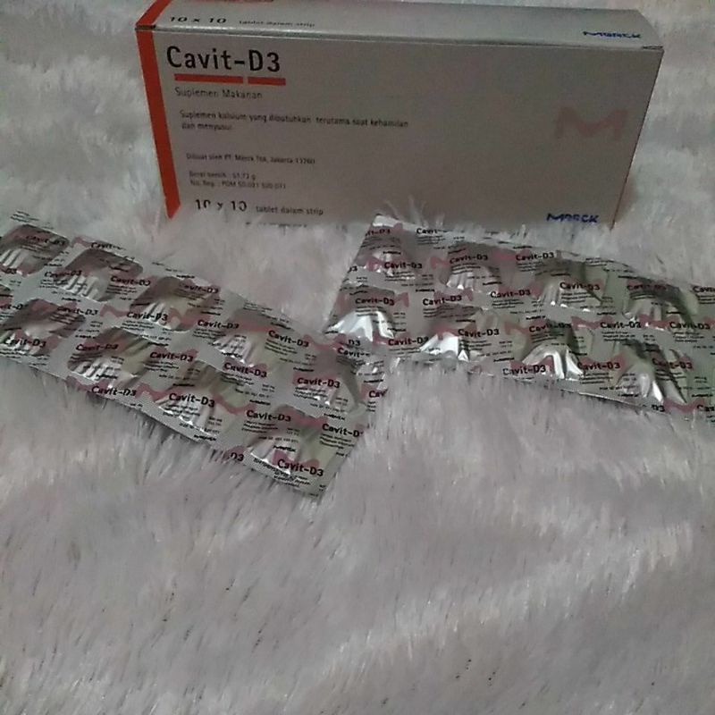 vitamin D3 cavid d3 1 strip isi 10 tablet