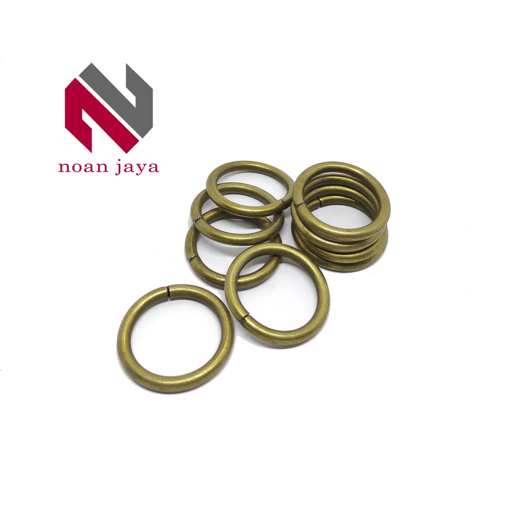 

RING BULAT TAS TEBAL 5 MM UKURAN 3.2 CM PER 1 PCS ANTIKGOLD RO32ATG