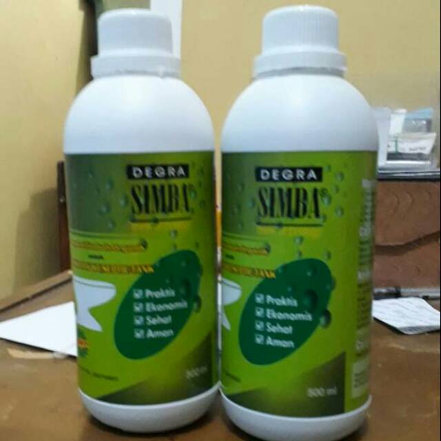 Degra simba - obat wc mampet septictank penuh, dan wc bau