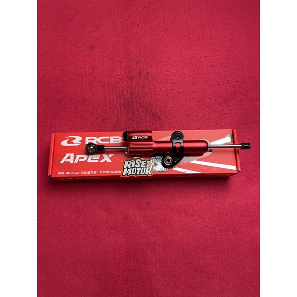 STABILIZER STANG DAMPER RCB RACING BOY APEX 110 MM MERAH