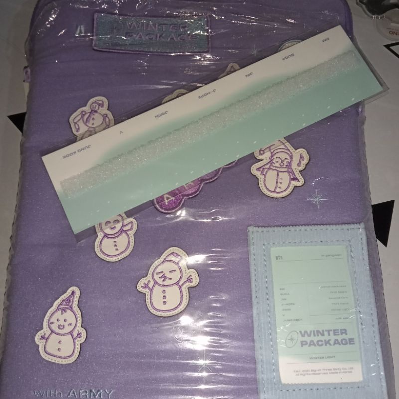 Pouch Winter Package BTS 2021