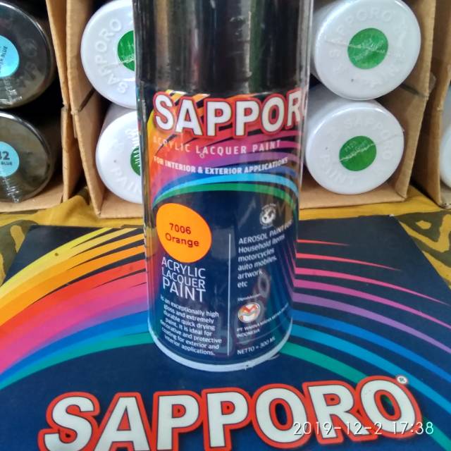 

Sapporo spray 7006 Orange / stabilo / Sapporo 300 ml