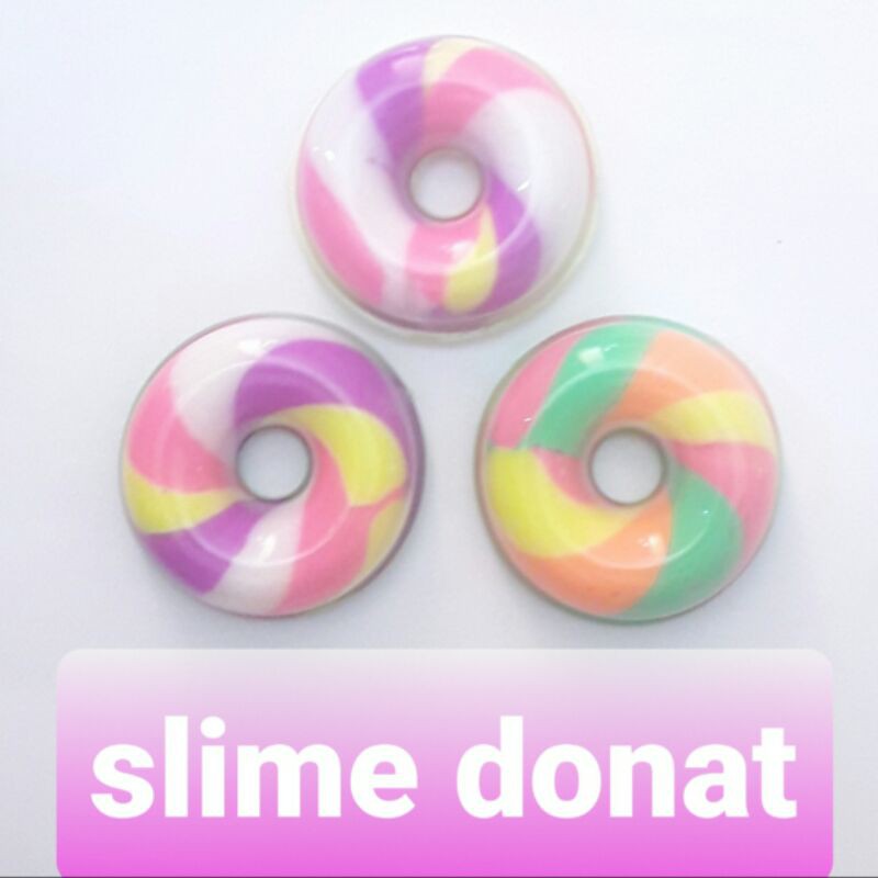 Mainan Slime  Bentuk Donat original