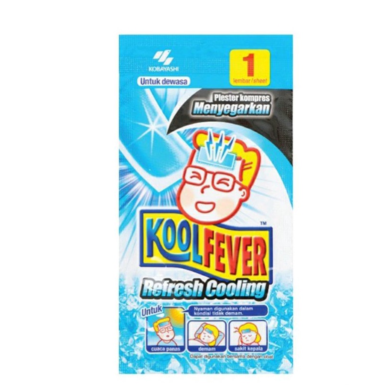 KOOL FEVER / KOYO DEMAM / PLESTER DEMAM / KOYO PENURUN PANAS / PEREDA DEMAM