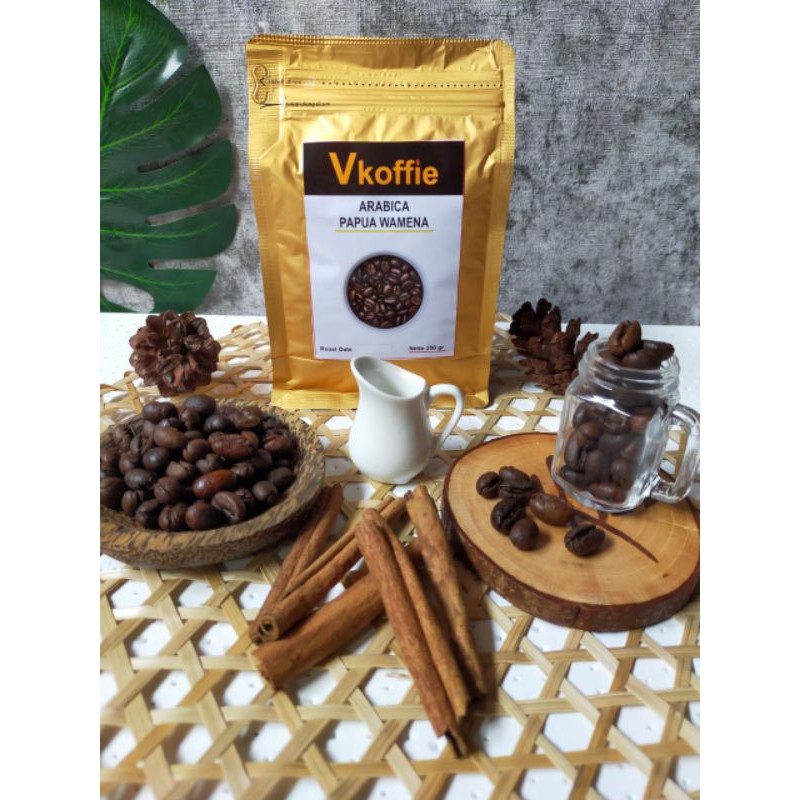 

Vkoffie Arabica Papua Wamena 250gr