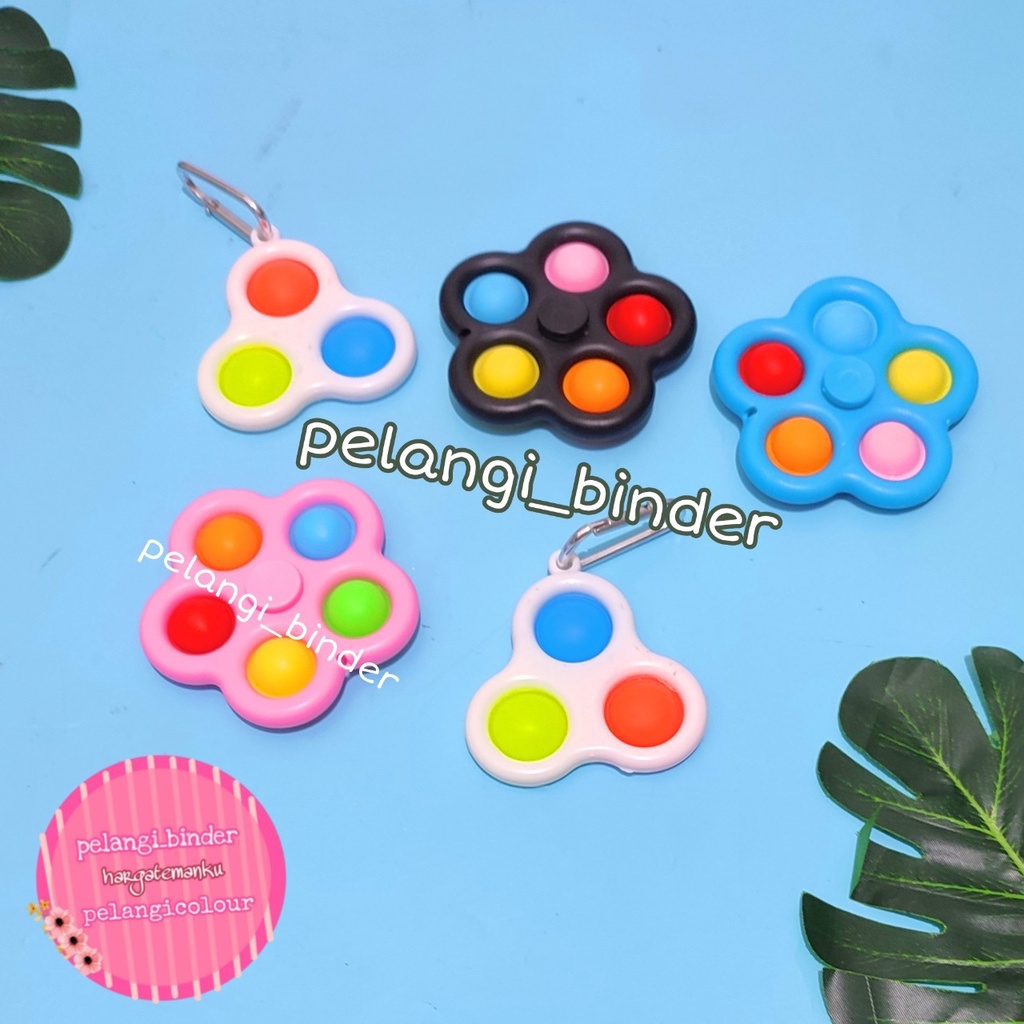 Gantungan kunci pop it/ Dimple pop it