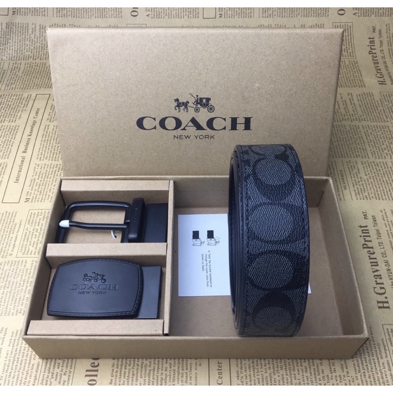 Coach Men’s Belt Black (C68439)