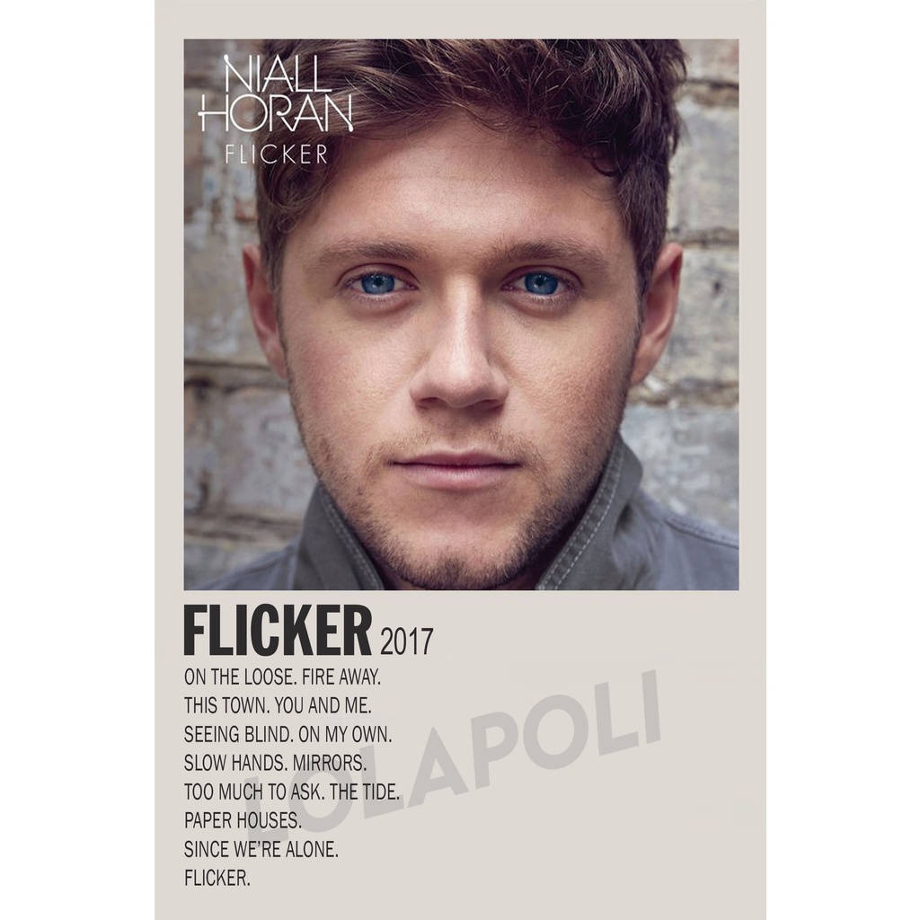 Poster Cover Album Flicker - Niall Horan