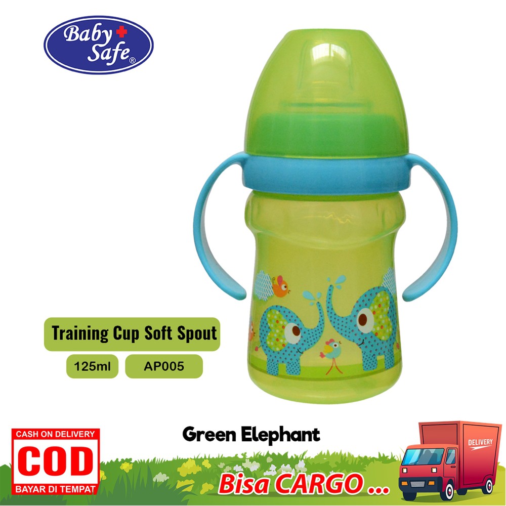 Baby Safe Cup Soft Spout 125 ml / Training Cup Soft Spout ( AP005 )