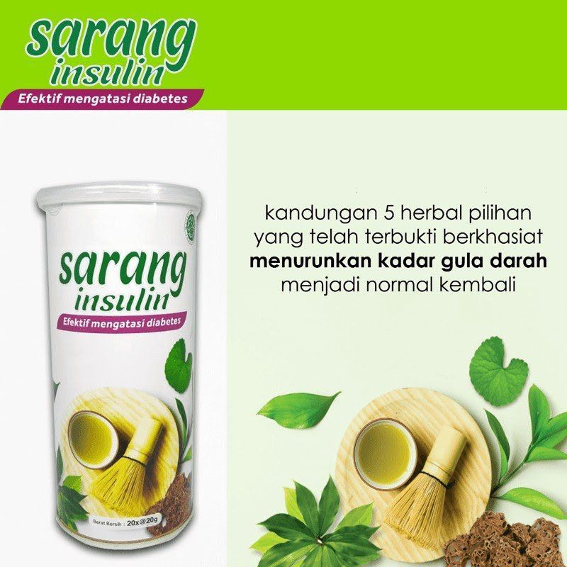 

TEH SARANG INSULIN | Obat Diabetes Dan Menormalkan Gula Darah