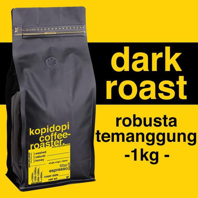 

Kopi Robusta Temanggung DARK ROAST 1 kg 1kg