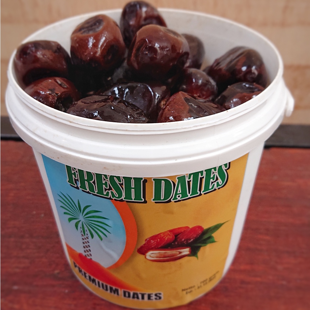 Kurma Bam Fresh Dates 700 Gram Kemasan Ember