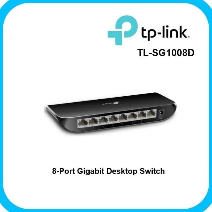 Switch TP-Link TL-SG1008D 8-Port Gigabite