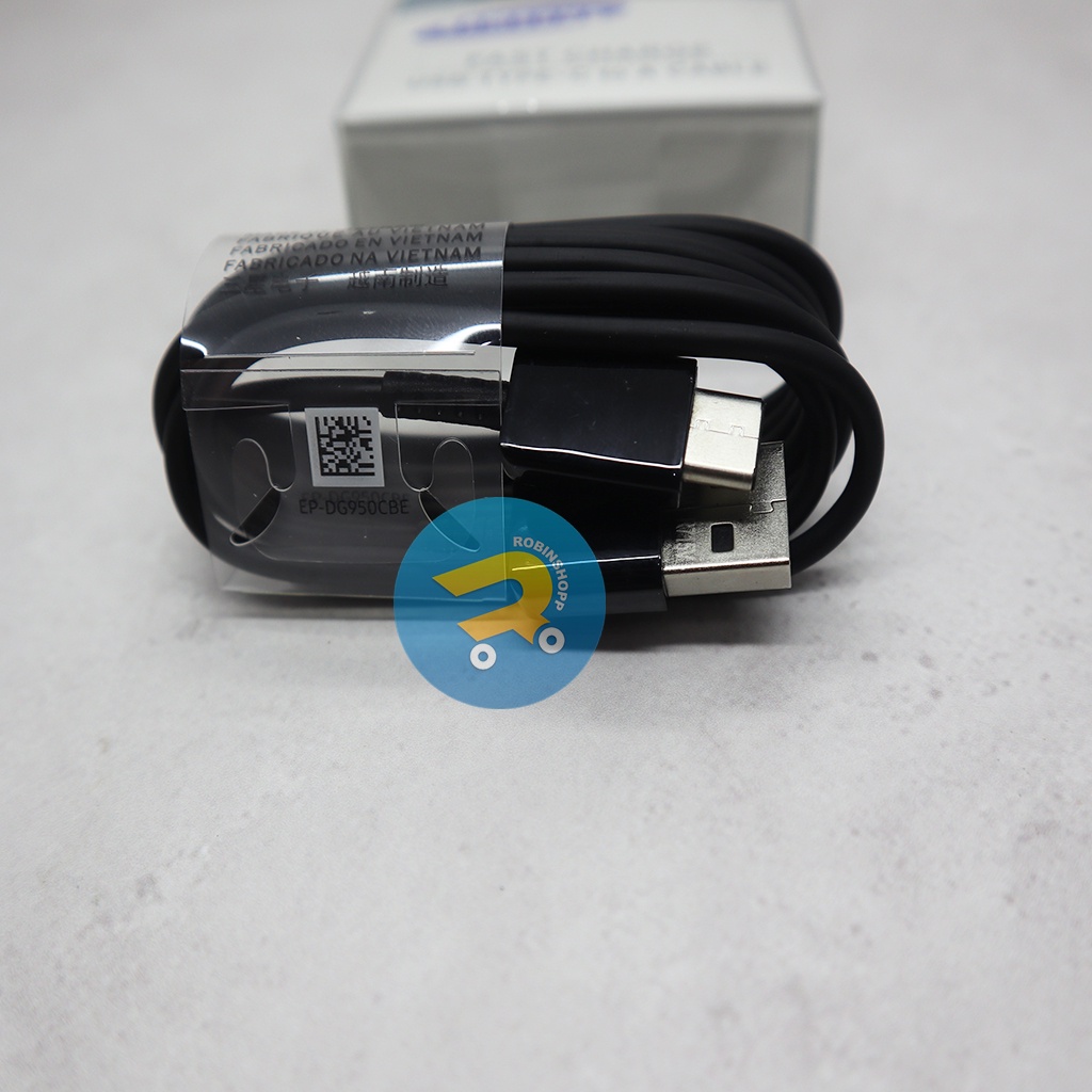 Kabel Samsung Type C original 100 % Fast Charging -  Kabel Data Samsung S10 - Kabel S9 -Kabel S8 -Kabel A50 - Kabel A30 - Kabel M30  -Kabel M20