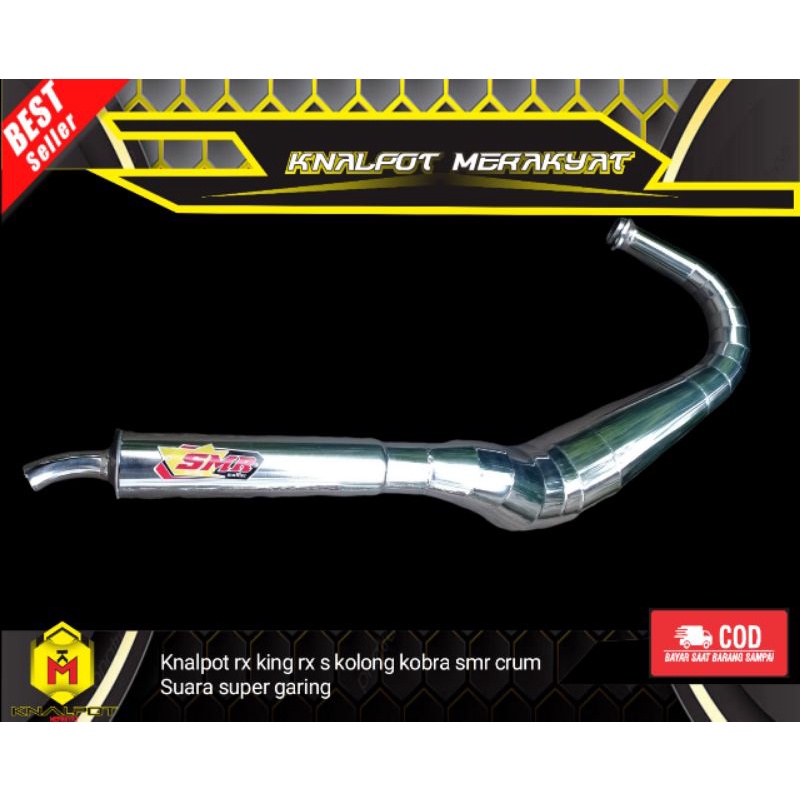 KNALPOT RX KING RX S KOLONG KOBRA SMR RACING CROM