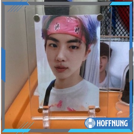 Frame Akrilik 2R Magnet Bingkai Foto Ukuran 7,5x10,5cm PC MPC Photocard Postcard Polaroid Mahnet